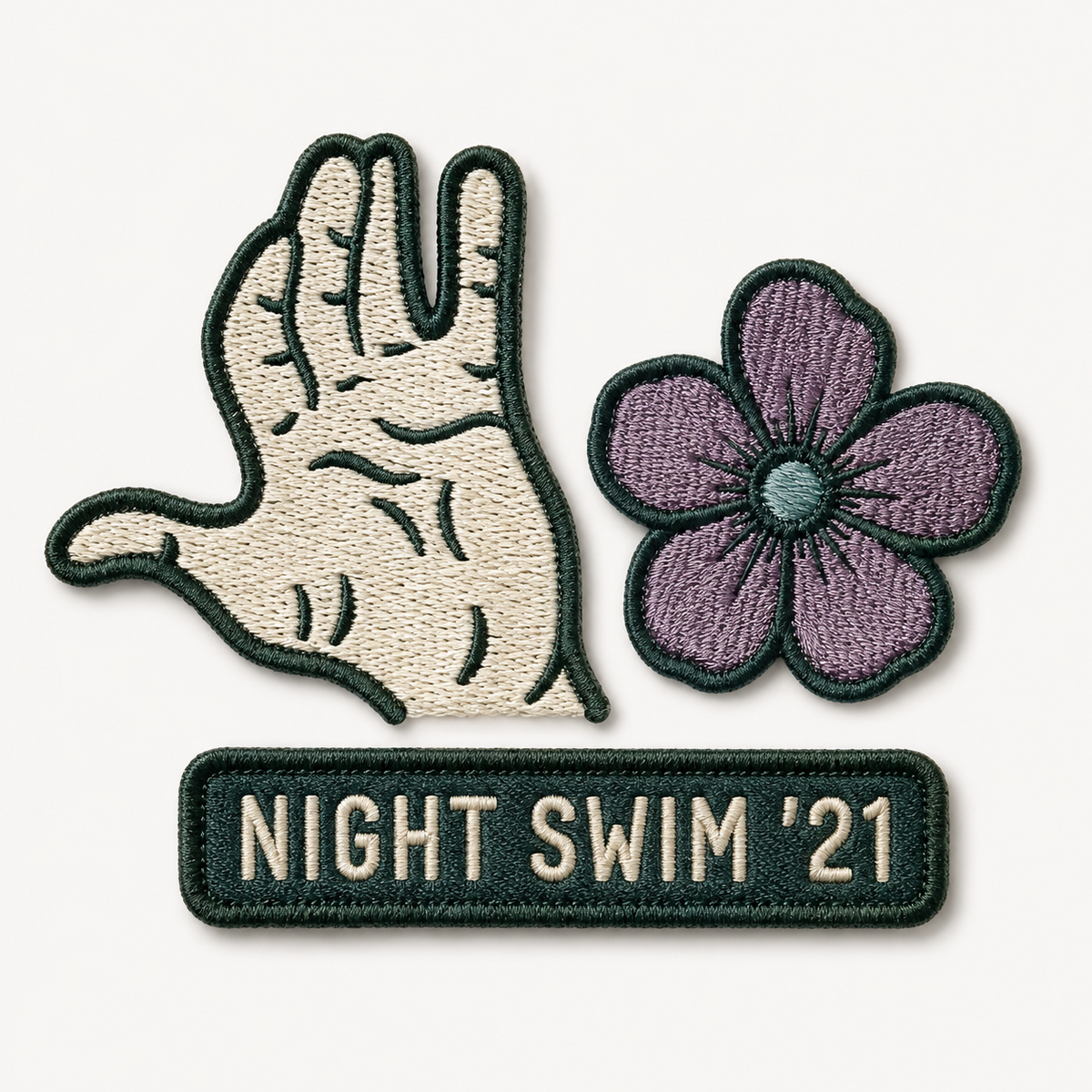 Night Swim Patch Set