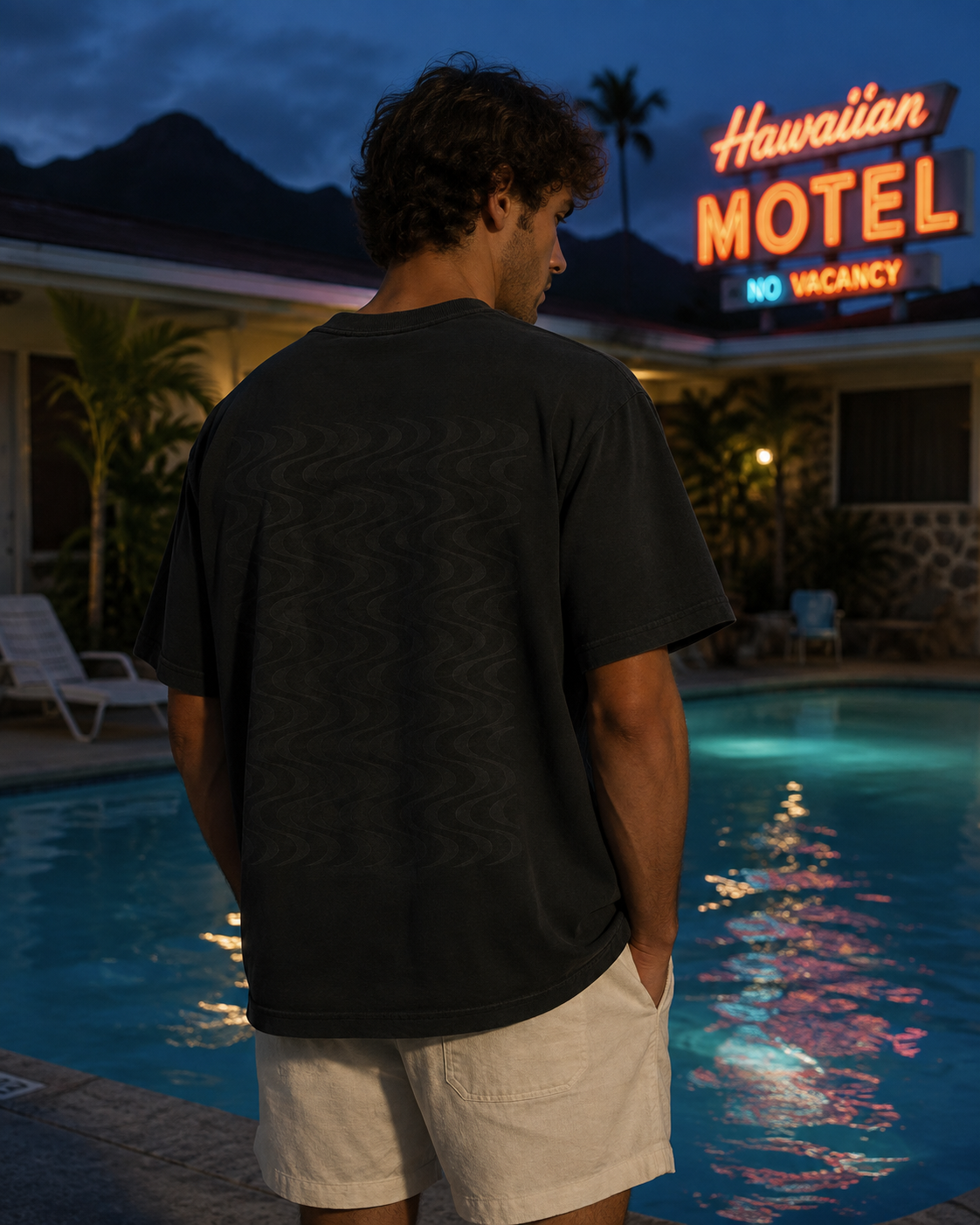 Night Swim Wave Tee