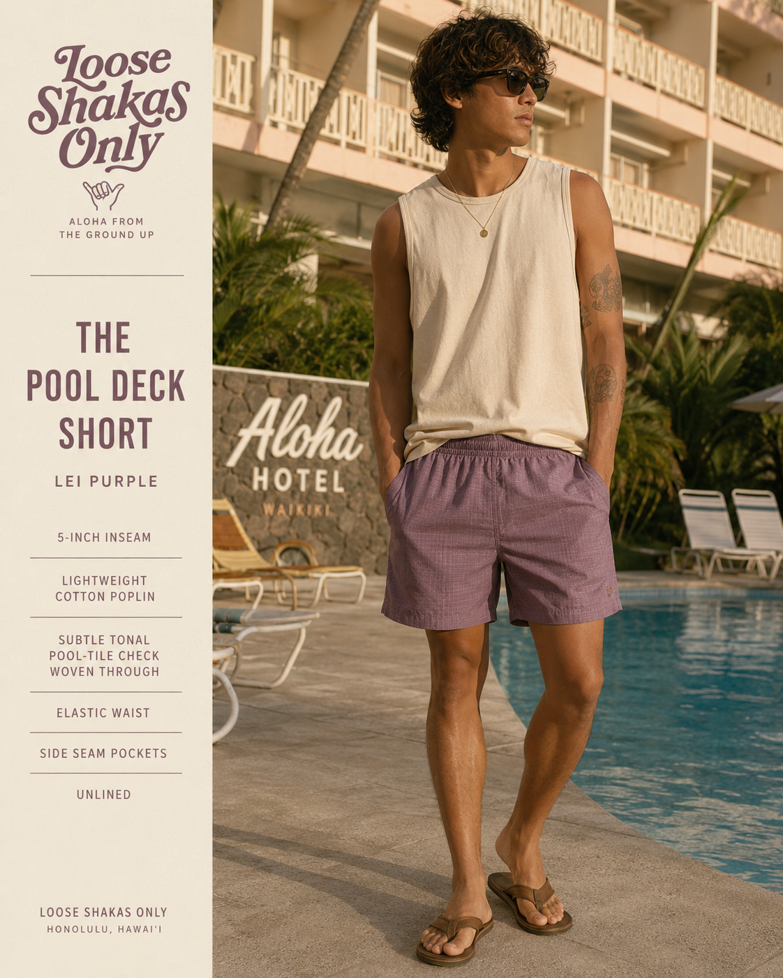 Pool Deck Short